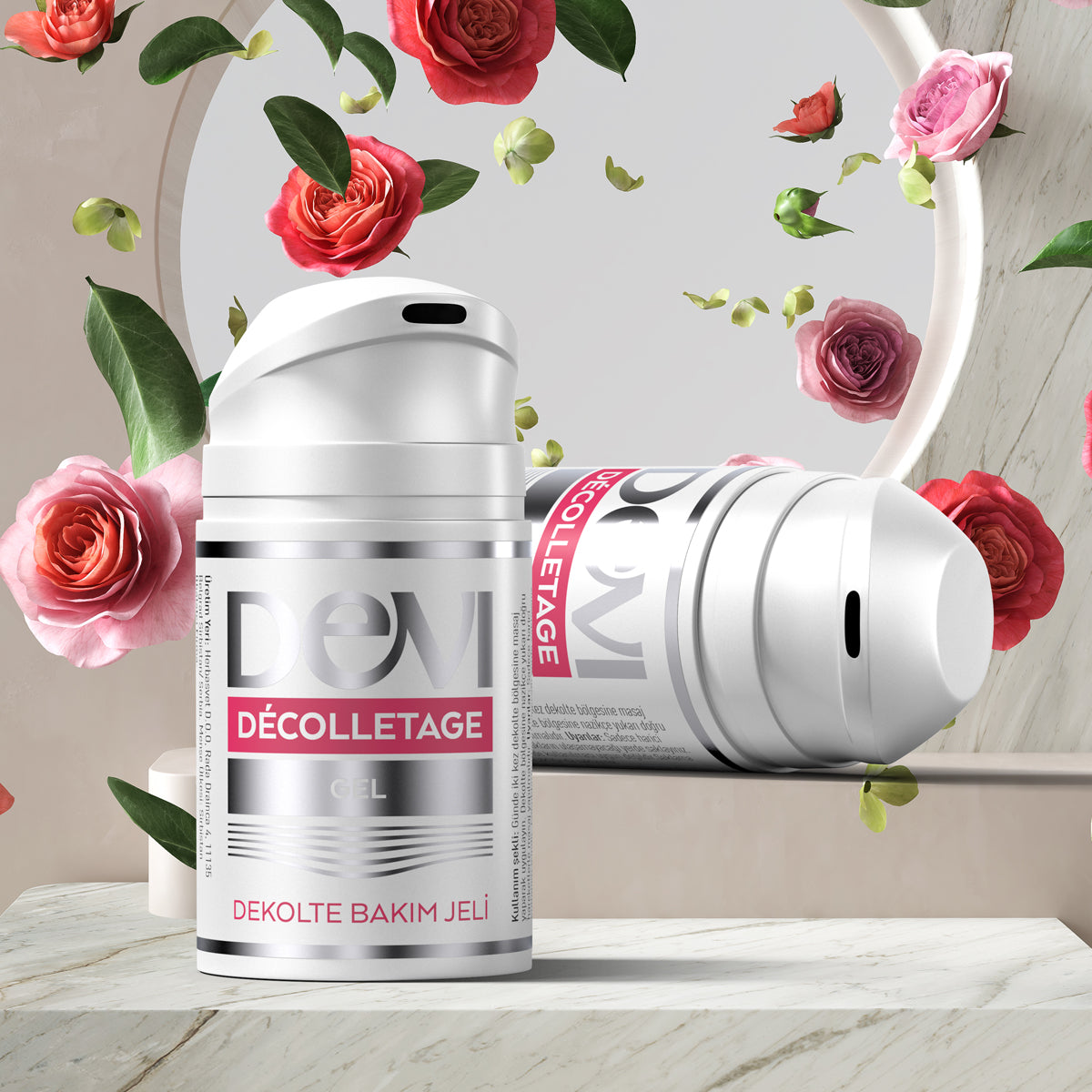 Devi Decolletage Gel 50ml Göğüs Dolgunlaştırıcı Ve Nemlendirici Bakım Serumu